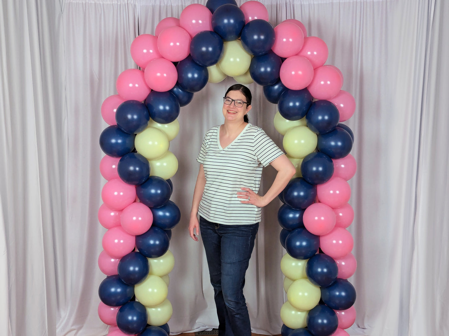 Star (Zig-Zag) Balloon Arch Tutorial and Plans | Digital Balloon Recipe