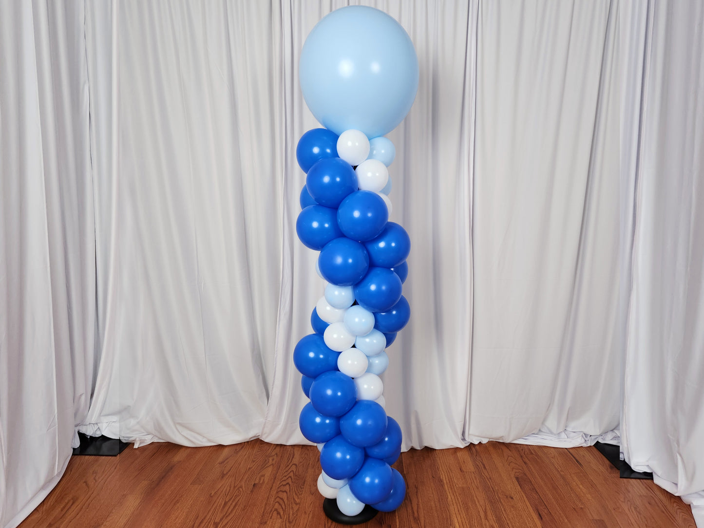 Modern Spiral Balloon Column Tutorial and Plans | Digital Balloon Recipe