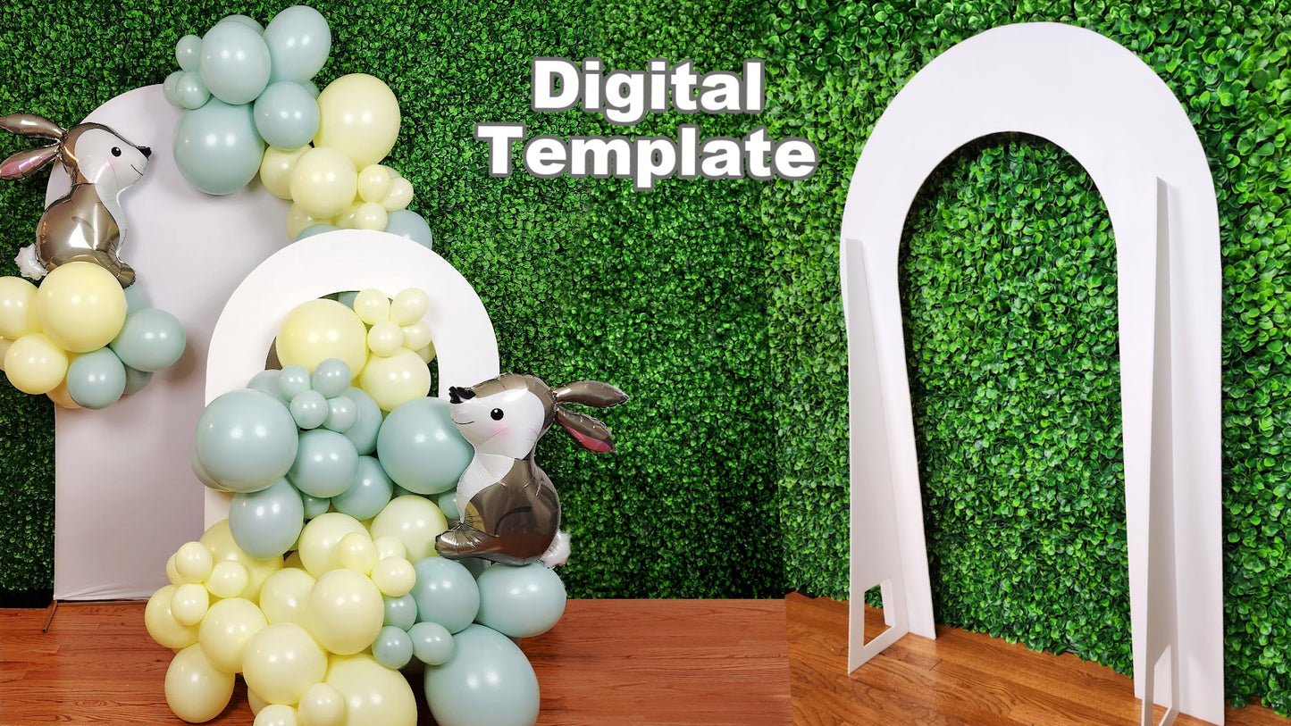 Template Bundle - templates and tutorials for making foam board props and growing your event decorating business