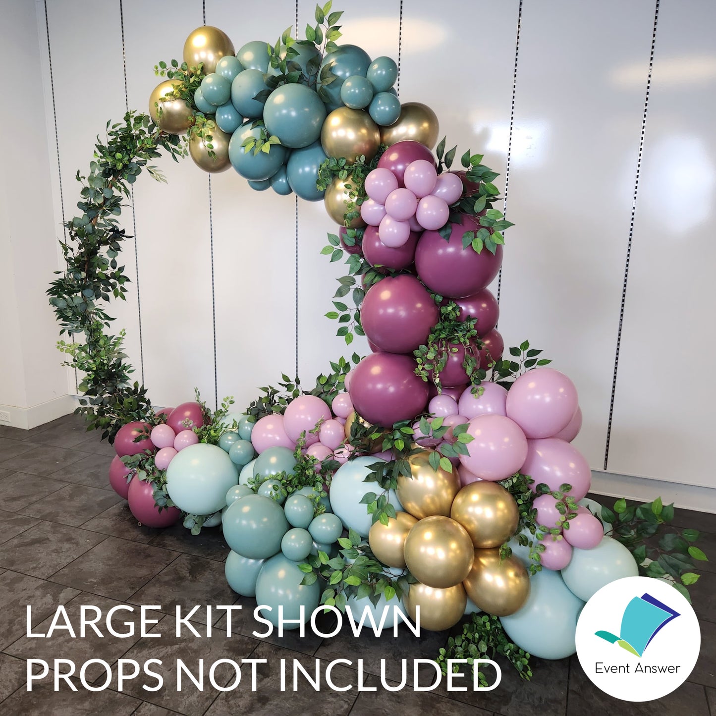 Organic Balloon Garland Kit - Wildflower – Event Answer