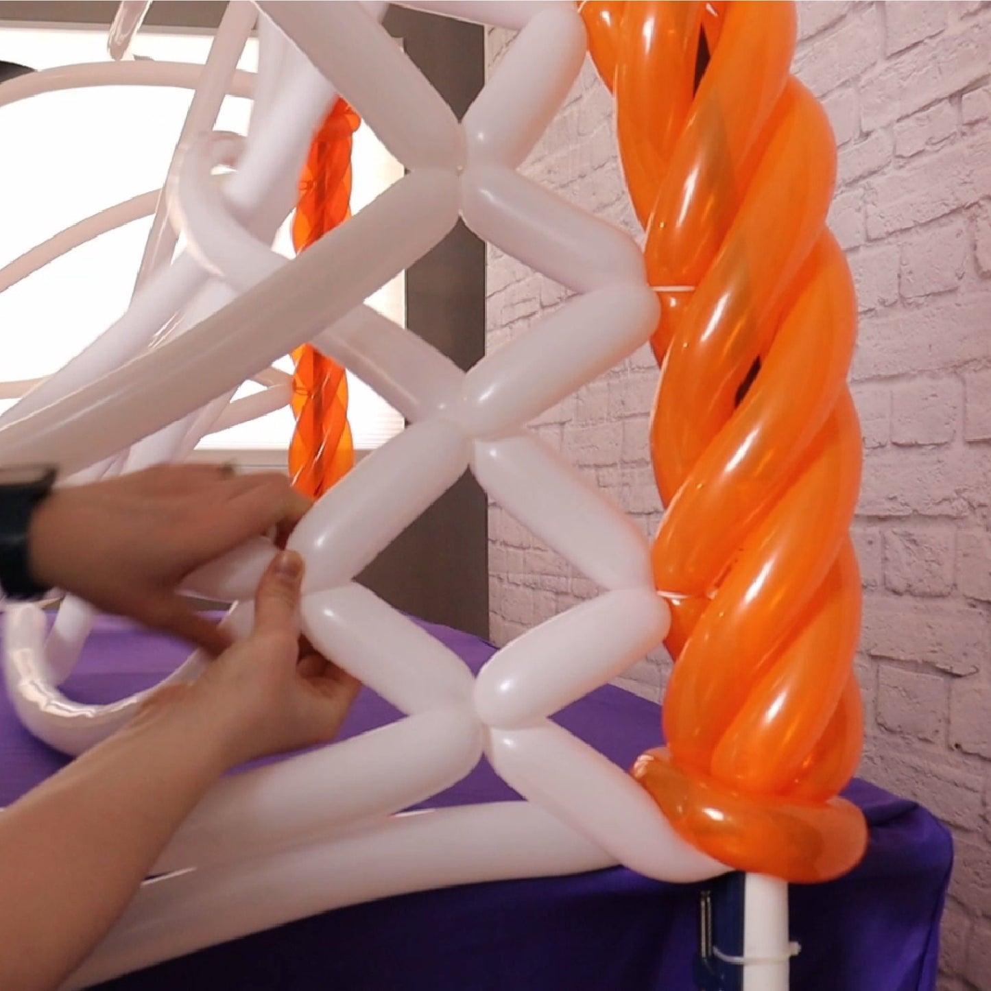 Balloon Basketball Hoop Arch Tutorial and Plans | Digital Balloon Recipe